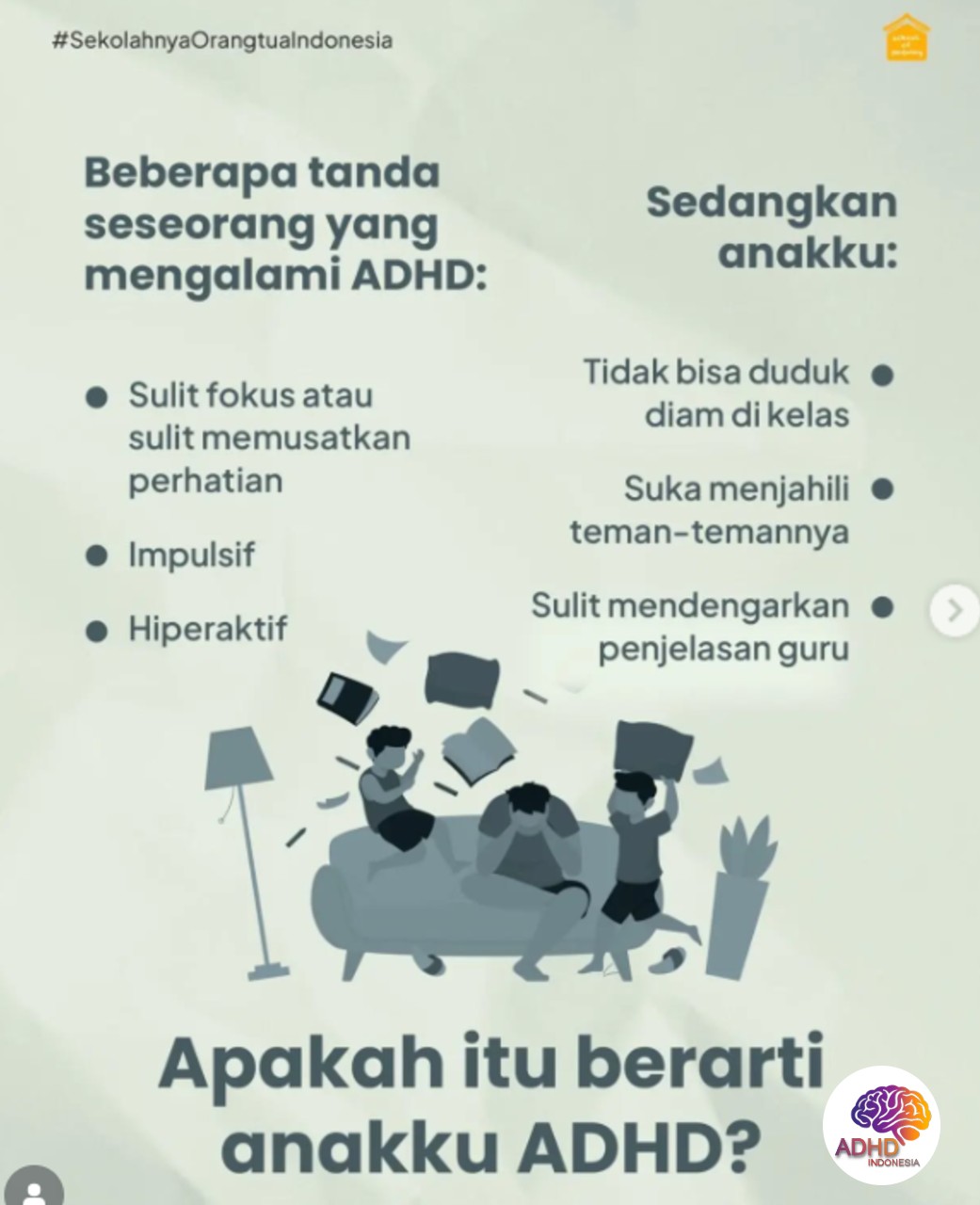 Ciri dan Gejala ADHD pada Anak Usia Dini di Kabupaten Tanjung Jabung Barat