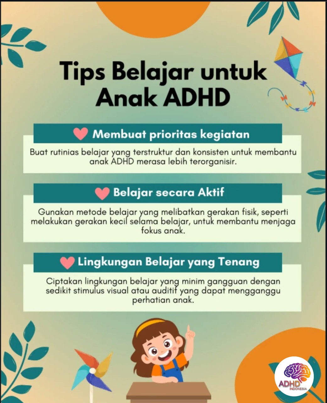 Strategi Belajar yang Cocok untuk Anak ADHD di Kabupaten Tanjung Jabung Barat